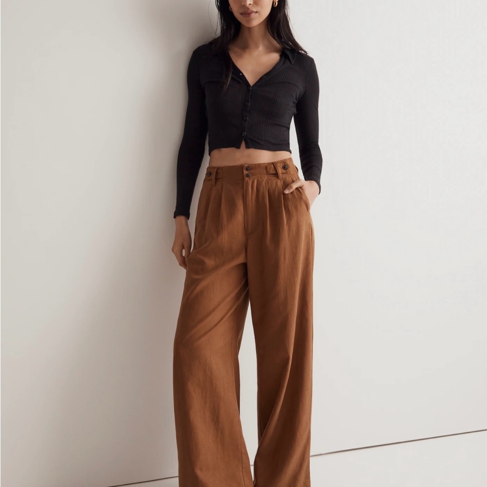 Madewell Harper Harlow Wide Leg Pants